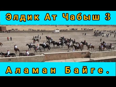 Видео: Аламан Байге. Элдик Ат Чабыш 3.