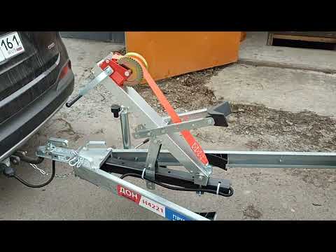 Видео: Прицеп лодочный TAVIALS Дон Н4221