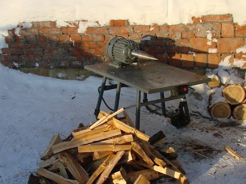 Видео: Супер колун электрический винтовой СКЭВ-1. We produce log splitter in the spring.