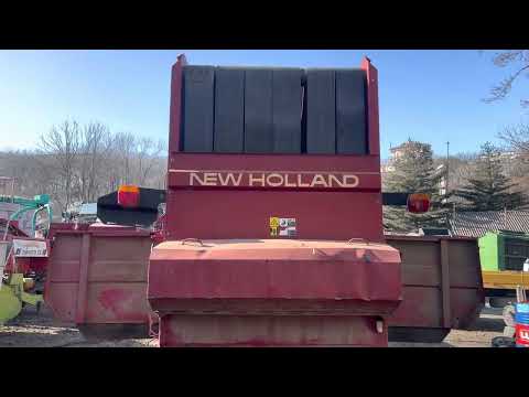 Видео: Пресс подборщик New Holland 654 Сетка Шпагат N1238