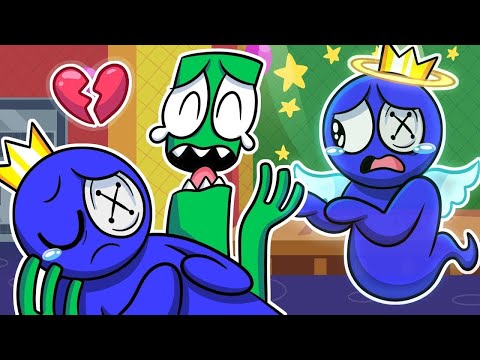 Видео: РАДУЖНЫЕ ДРУЗЬЯ - ПРОЩАЙ СИНИЙ! | Poppy Playtime/Rainbow Friends - Анимации на русском