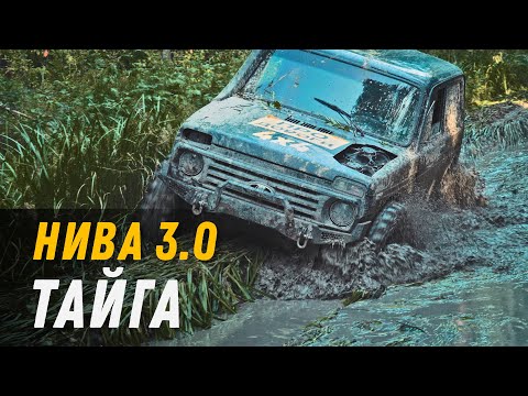 Видео: На Ниве через бездорожье в мертвую деревню. Турбо Нива. Заброшенный монастырь
