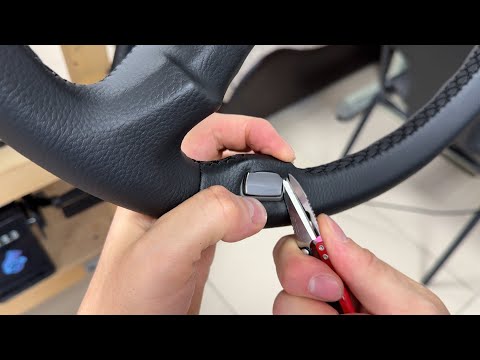 Видео: ПЕРЕТЯЖКА РУЛЯ BMW 7 SERIES E65/E66