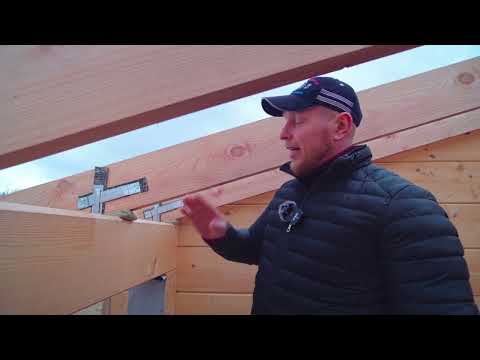 Видео: СТРОИТЕЛЬСТВО ДОМА ИЗ КЛЕЕНОГО БРУСА: НАШ СЛЕДУЮЩИЙ ЭТАП - КРОВЕЛЬНЫЕ РАБОТЫ