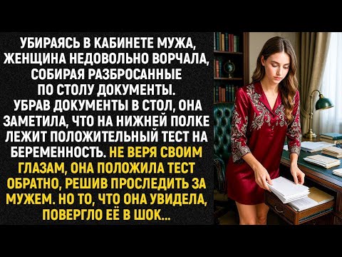 Видео: Убираясь в кабинете мужа, женщина недовольно ворчала, собирая разбросанные по столу документы...