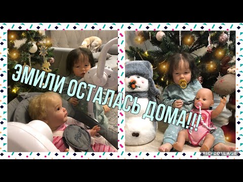 Видео: Влог: День с двумя реборнами/Эмили не пошла в детский сад/Day with two reborns