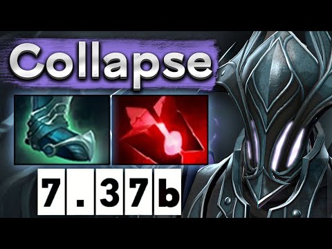 Видео: Коллапс унижает врагов на базе на Разоре! - Collapse Razor 7.37 DOTA 2