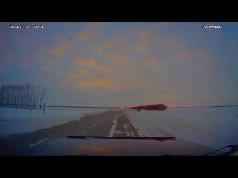 Видео: Омск-Полтавка (30.12.2013)