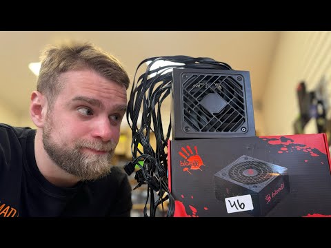 Видео: Пытаюсь спалить  3 дешевых 550W Bronze за 3300 рублей! 🔥 #HappyPC