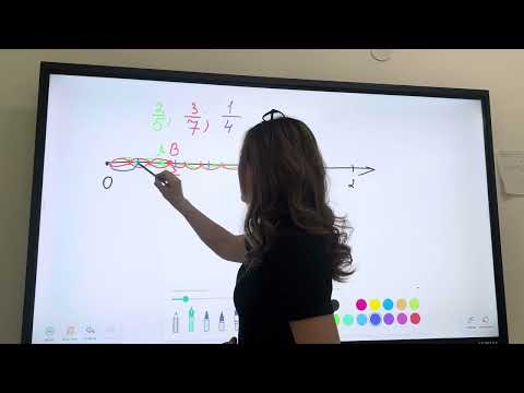 Видео: Жай бөлшектер мен аралас сандарды координаталық сәуледе кескіндеу. Практикалық бөлім. 5-сынып. 