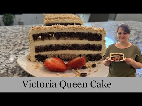 Видео: Victoria Queen Cake (Торт Королева Виктория)