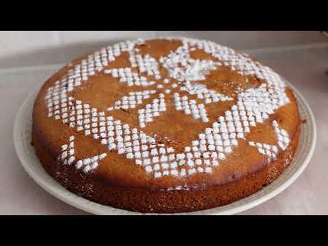 Видео: Без миксера! Легкий рецепт греческого веганского торта #Фануропита с грецкими орехами