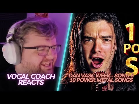 Видео: Неделя Дэна Васка — Песня 6 — 10 эпических пауэр-метал-композиций за 6 минут | Реакция преподават...