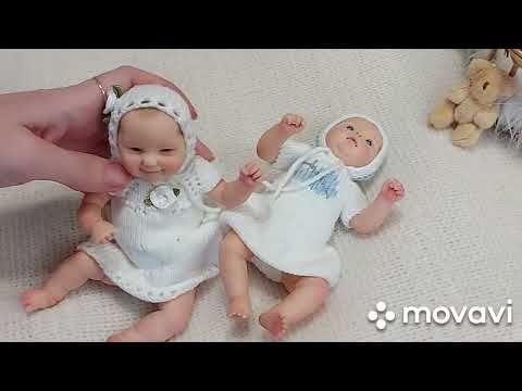 Видео: ручная работа мини Реборн😊 новая одежда👚🛍 Мерю одежду 🥰