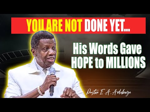 Видео: Миллионы людей задавали этот вопрос — ответ пастора Адебоя тронет вас до слез