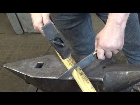 Видео: 150  Клинок из классического дамаска