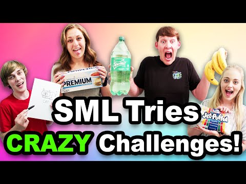 Видео: SML пробует БЕЗУМНЫЕ ВИРУСНЫЕ челленджи!!!