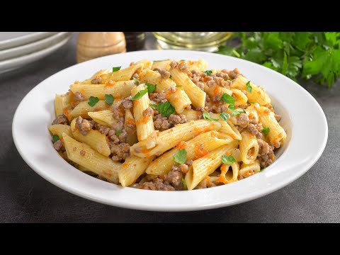 Видео: МАКАРОНЫ ПО-ФЛОТСКИ С ФАРШЕМ - Вкусный ужин за 30 минут! Рецепт от Всегда Вкусно!