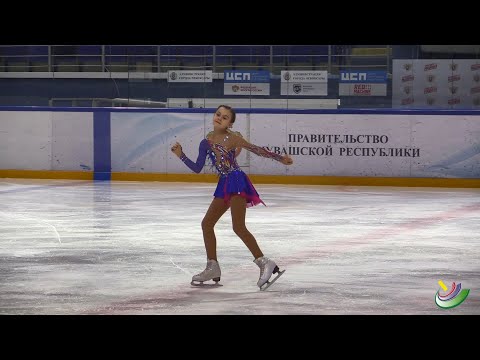 Видео: Михайлова Кира. Первенство Чувашской Республики. 22 12 22 г. 1 юношеский разряд