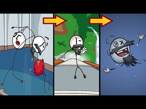 Видео: Генри Стикмин бросает Дмитрия, падая с концовкой «Предательство» (путь рекрутов Топпат) CTM