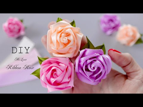 Видео: 🌹 РОЗА ИЗ АТЛАСНОЙ ЛЕНТЫ 🌹 НОВЫЙ СПОСОБ 🌹
