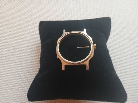 Видео: Советские часы нанесение золота.