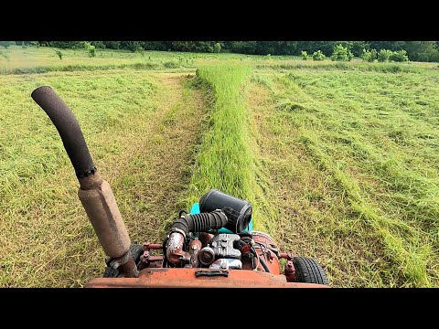 Видео: Мульчер- косилка без цепей для Т-25 . Эксперимент1.