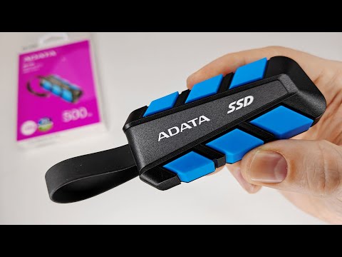 Видео: Внешний SSD ADATA SC740 Обзор и тест