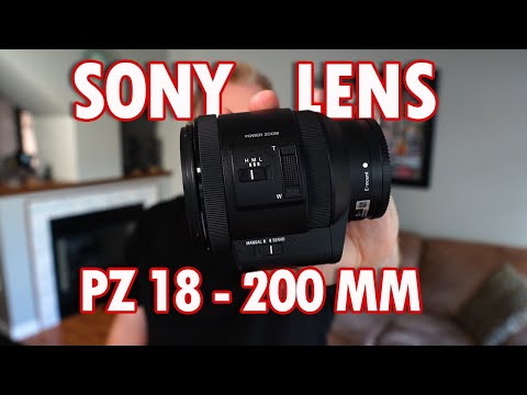 Видео: Объектив Sony Power Zoom (18–200 мм)