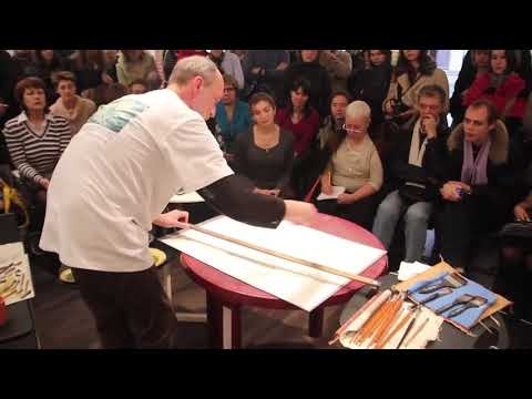 Видео: Мастер-класс Константин Кузема Санкт-Петербург Галерея Мольберт 14 нояб. 2011