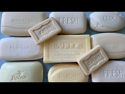 Видео: Резка белого мыла (сухое и творожное)| Cutting dry white soap