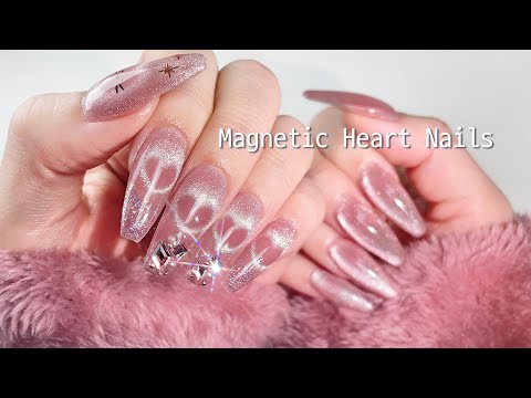 Видео: Модные Магнитные Ногти💗📎 Как Создавать Формы! Наращивание Ногтей Полигелем/Сделай Сам Нейл-Арт ASMR