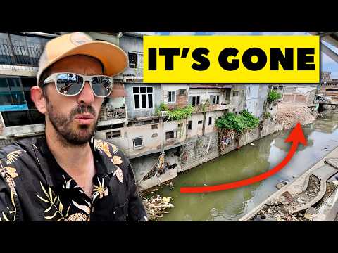 Видео: Помните то опасное здание на Бали, которое я снимал? Оно рухнуло в реку.