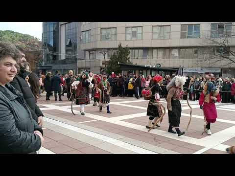 Видео: Кукерски игри в Пиринско 07.01.2024 - кв. Струмско