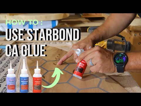 Видео: Клей Starbond CA: лучше, чем деревянная шпатлевка, для ремонта небольших дефектов.