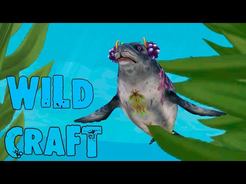 Видео: Мир океана Играем за черепашку и тюленя в WildCraft