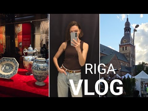 Видео: VLOG. Рига, выставка Palazzo Madame, праздник города, корейская косметика, бюджетные находки SINSAY🖤