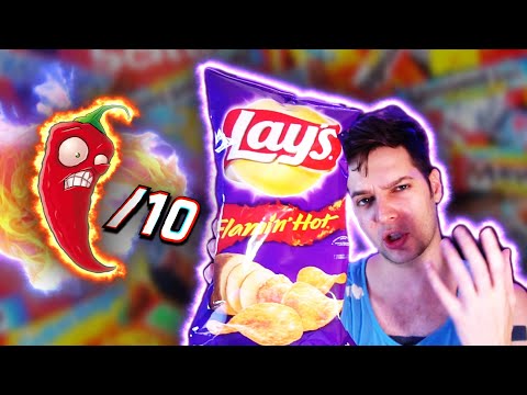 Видео: Вкусное ЖРАЛОВО из США #3 [Острые Lays]