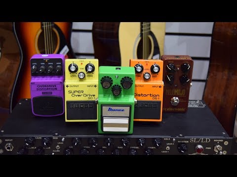 Видео: ТОП 5 ОВЕРДРАЙВ ПЕДАЛЕЙ| Top 5 Overdrive Pedals