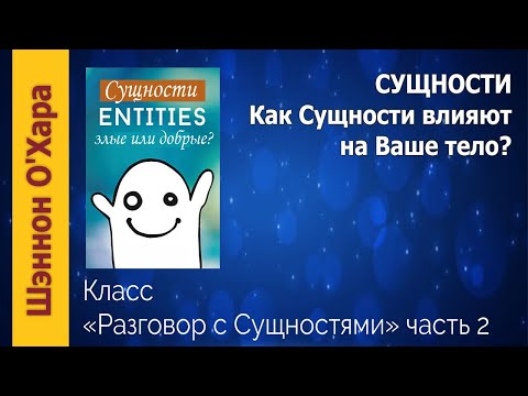Видео: Разговор с сущностями — Шэннон О'Хара— фрагмент с переводом части 2
