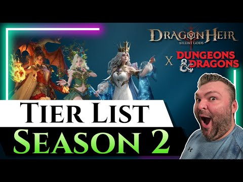 Видео: 10 лучших героев по уровню | Сезон 2 | Dragonheir