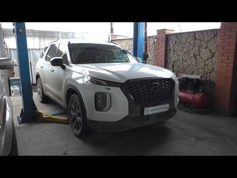 Видео: Замена задних тормозных колодок на Hyundai Palisade 3,5 Хендай Палисад 2022 года