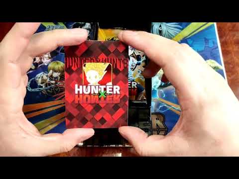 Видео: Распаковка коллекционных карточек HUNTER X HUNTER - экзамен на Хантера/день 4
