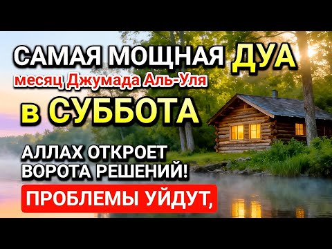 Видео: САМАЯ СИЛЬНАЯ ДУА в СУББОТА! РИЗК, БОГАТСТВО, УСПЕХ, СЧАСТЬЕ!