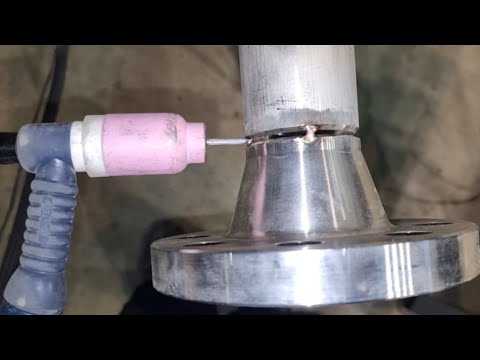 Видео: Почувствуйте глубокую лужу тонкой трубы (сварка вольфрамовым электродом в среде инертного газа)