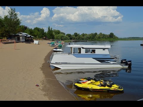 Видео: Катамаран Crossline верфи Lodka Haus