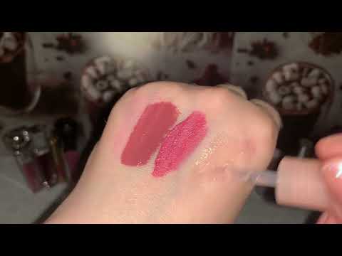 Видео: Мои блески, жидкие помады, тинты и масла для губ. 1 часть.