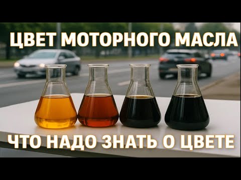 Видео: Почему цвет моторного масла, это важно.