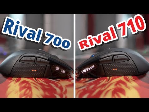 Видео: ЧТО ИЗМЕНИЛОСЬ В Steelseries Rival 710? СРАВНЕНИЕ С Rival 700!