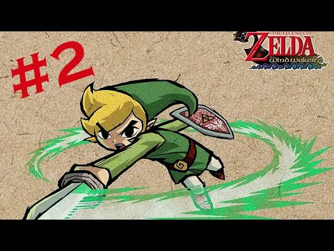 Видео: Zelda The Wind Waker прохождение на русском: отчаливаем №2